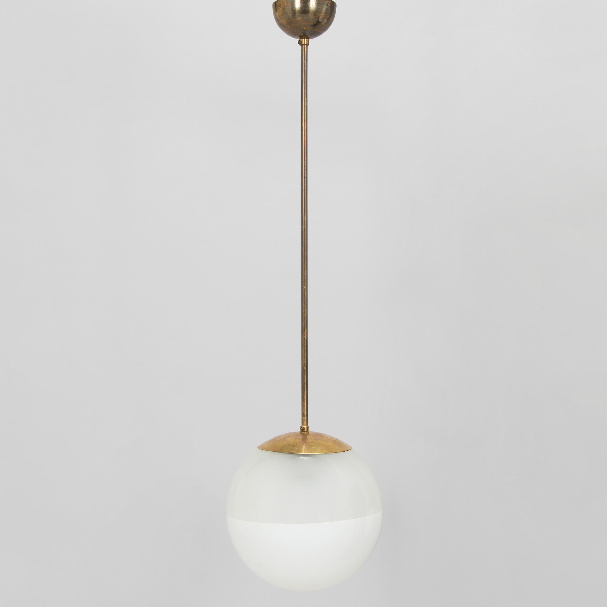 Paavo Tynell, A 1930's/1602 pendant light for Idman., Idman.