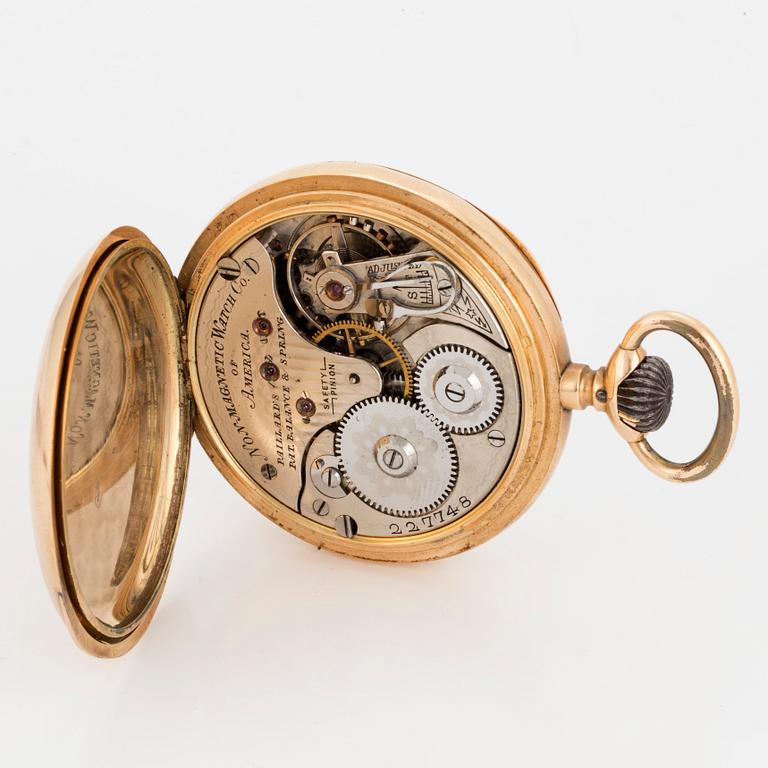 Non Magnetic Watch Co of America, pocket watch, 50,5 mm.