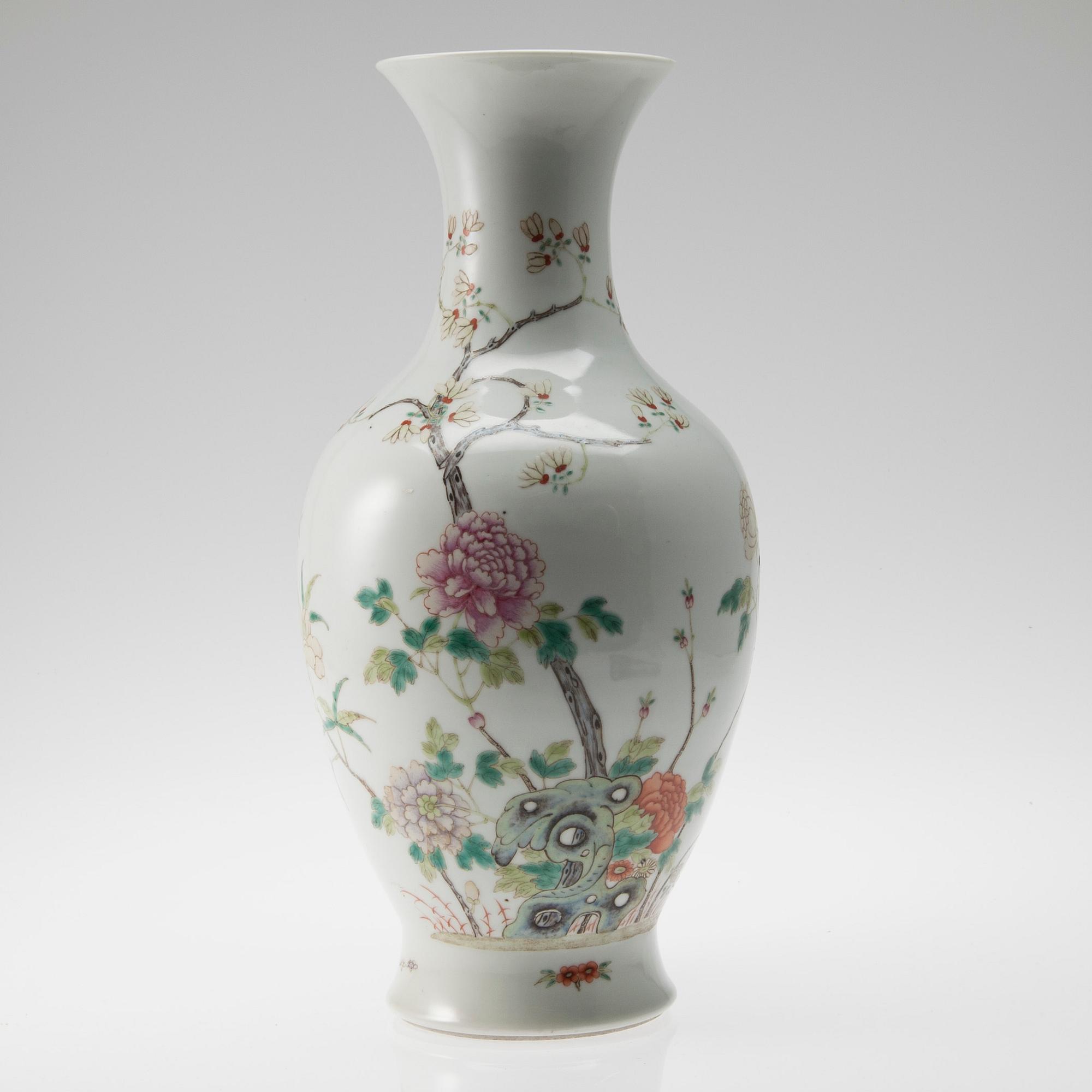 VAS, porslin, Kina 1800-talets slut.