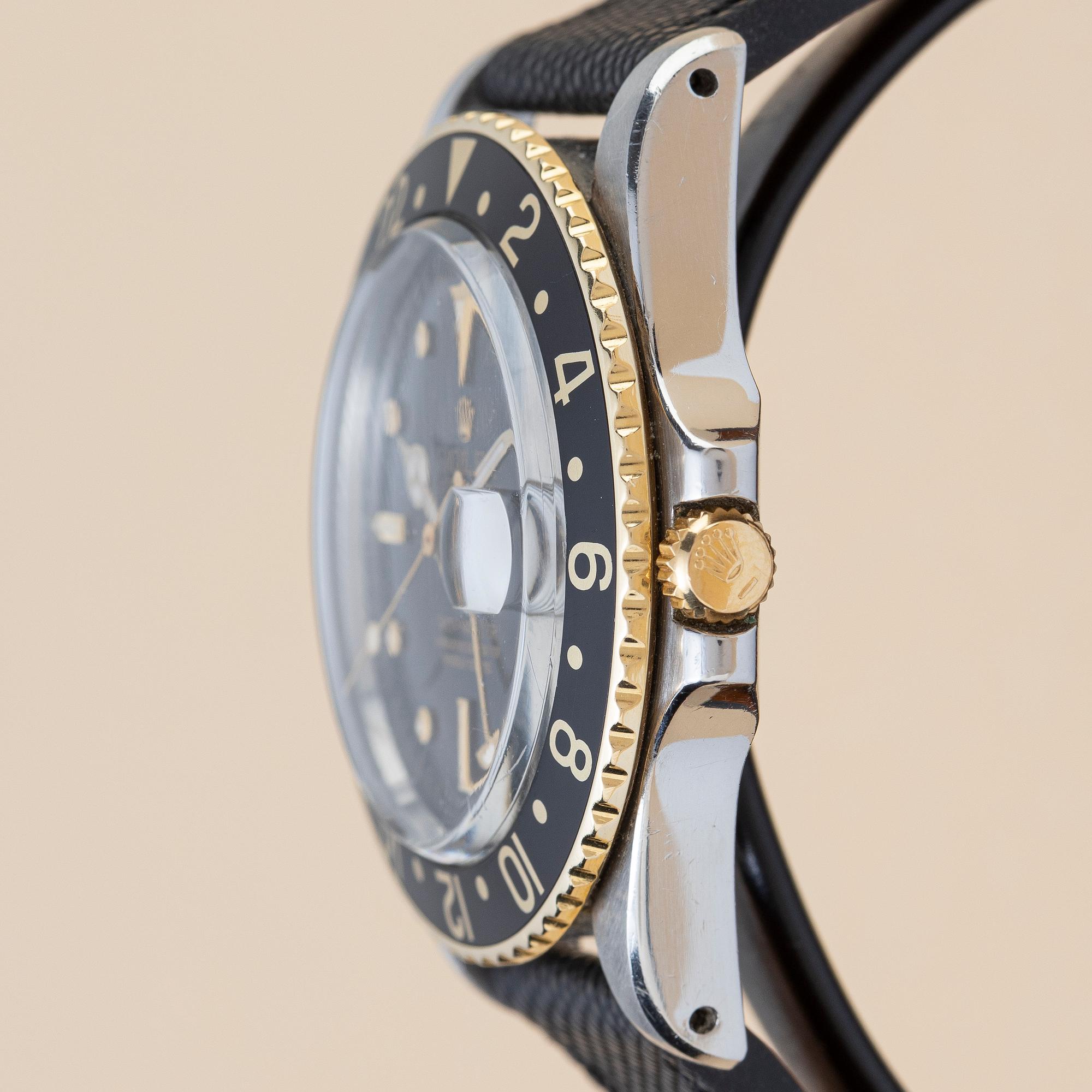 Rolex, GMT-Master, "Nipple dial", ca 1978.