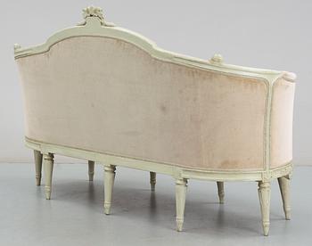 SOFFA. Gustaviansk, 1700-talets slut.