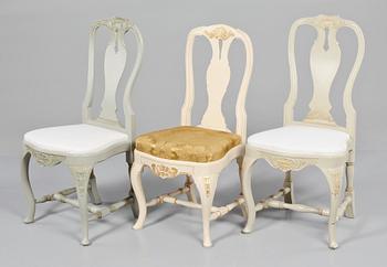 STOLAR, 4+4+6 st, rokokostil, 1900-tal.
