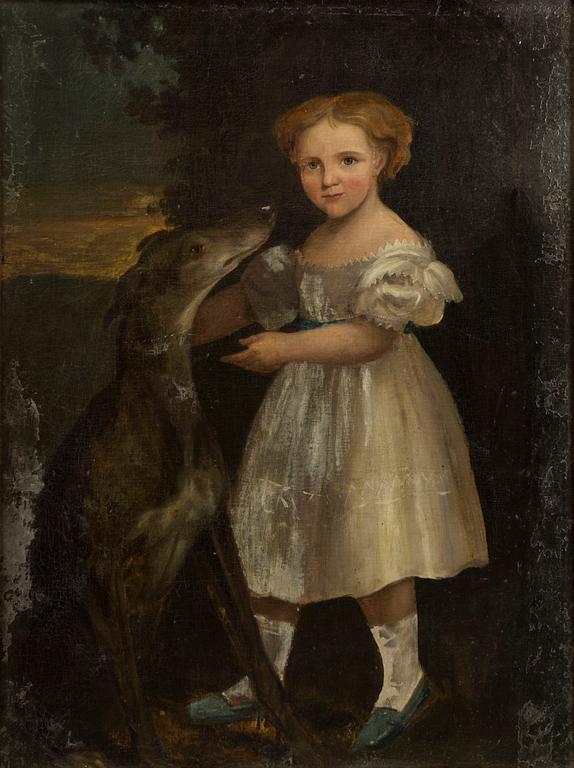 OKÄND KONSTNÄR, 1800-tal, olja på duk.