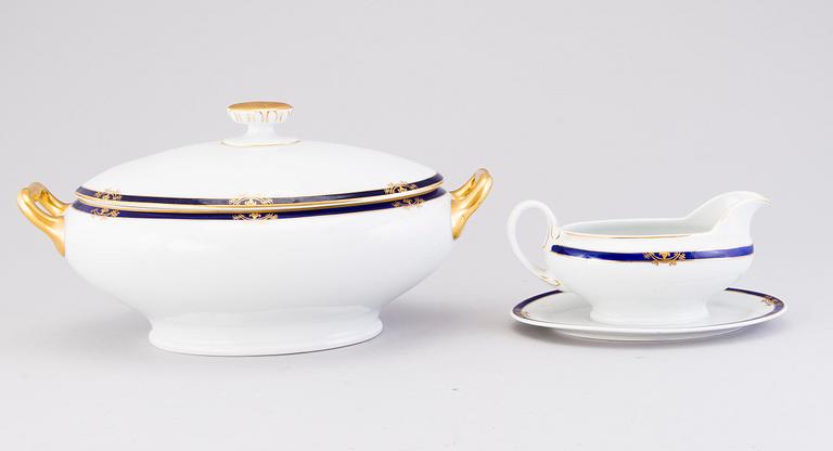 DINNERWARE SET, 36 pcs, porcelain, AB-model, Arabia, Finland 1928-32.