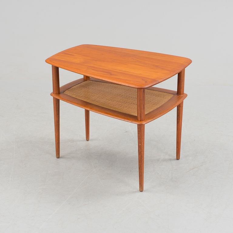 A 'Minerva' teak table by PETER HVIDT & ORLA MØLGAARD NIELSEN for France & Son, Denmark, 1950's/60's.
