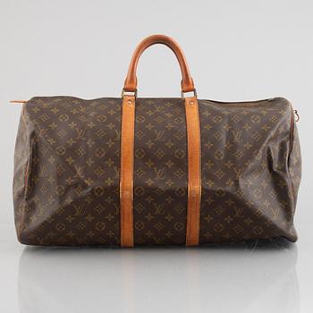 Louis Vuitton, weekend bag, "Keepall 55", vintage.