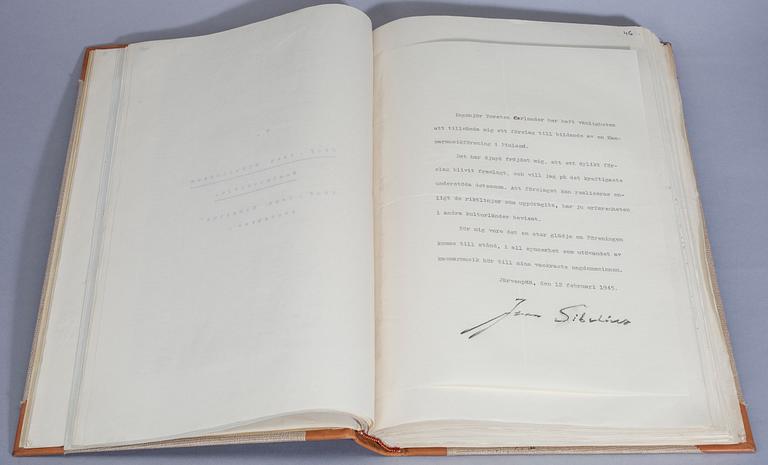 BOK, För Kammarmusikens befrämjande i Finland 1945. Torsten Carlander.
