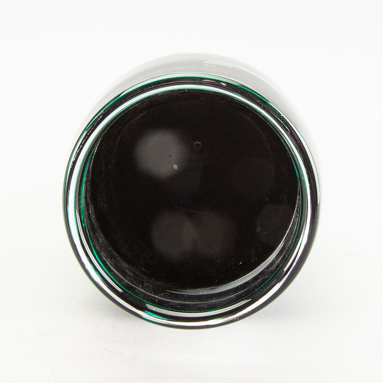 Bengt Edenfalk, a signed and dated glass vase.
