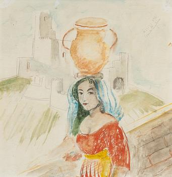 Leander Engström, Water Carrier, Assisi.