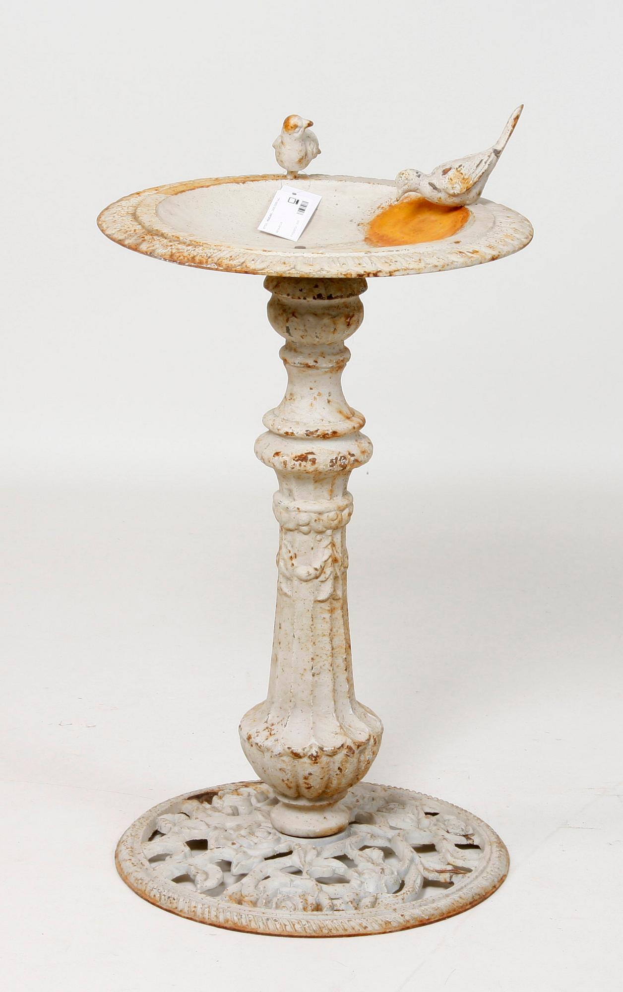 FÅGELBAD, gjutjärn, 1900/2000-tal.