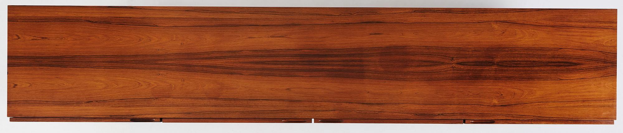 Ib Kofod-Larsen, a rosewood sideboard, Seffle, Sweden 1960s.