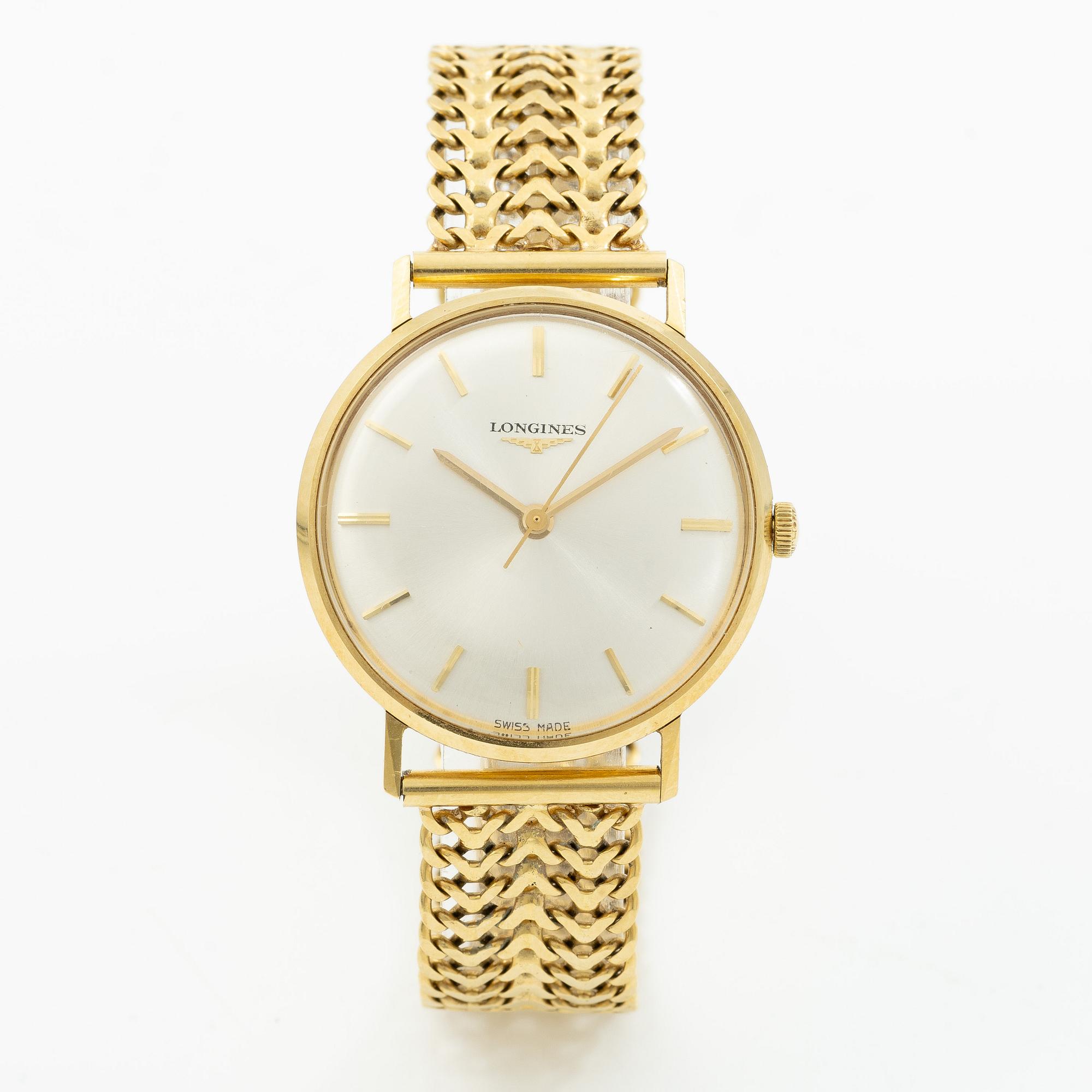 Longines, wristwatch, 33 mm.