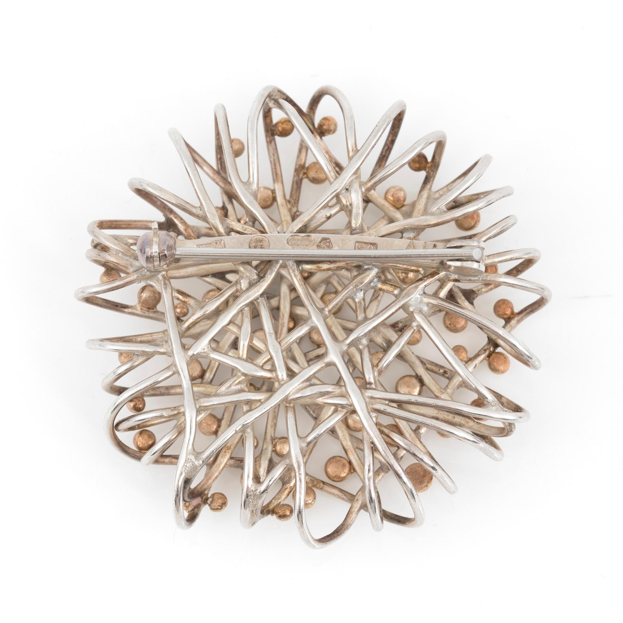 BROSCH, modernistisk.