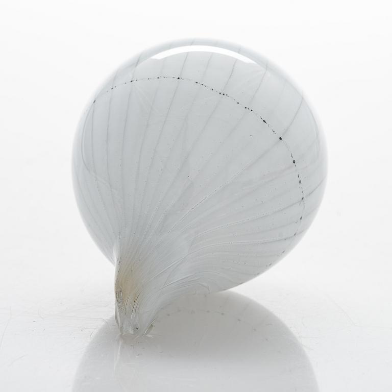 Oiva Toikka, glasskulptur, signerad O. Toikka Nuutajärvi.