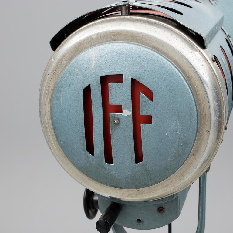 FILMSTRÅLKASTARE, 2 st, Italien, IFF, "Industria Fototechnica, Firenze".