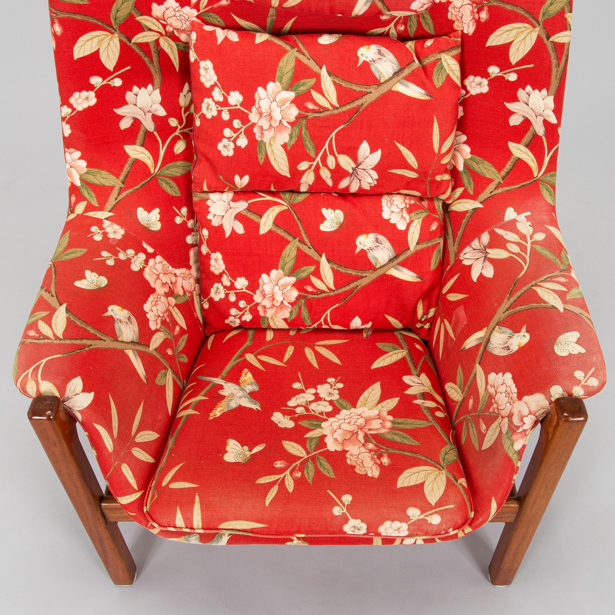 Carl Gustaf Hiort af Ornäs, fåtölj, "Caravelle", för Puunveisto Oy - Träsnideri Ab, 1960-tal.