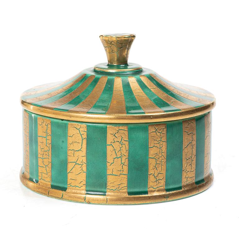 Wilhelm Kåge, keramik, 4 delar, Gustavsberg, 1927-29.