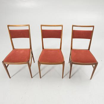 Dining chairs, 6, Denmark, 1950s/60s.