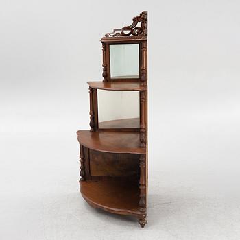 Corner shelf, Neo-Renaissance, second half of the 19th century.