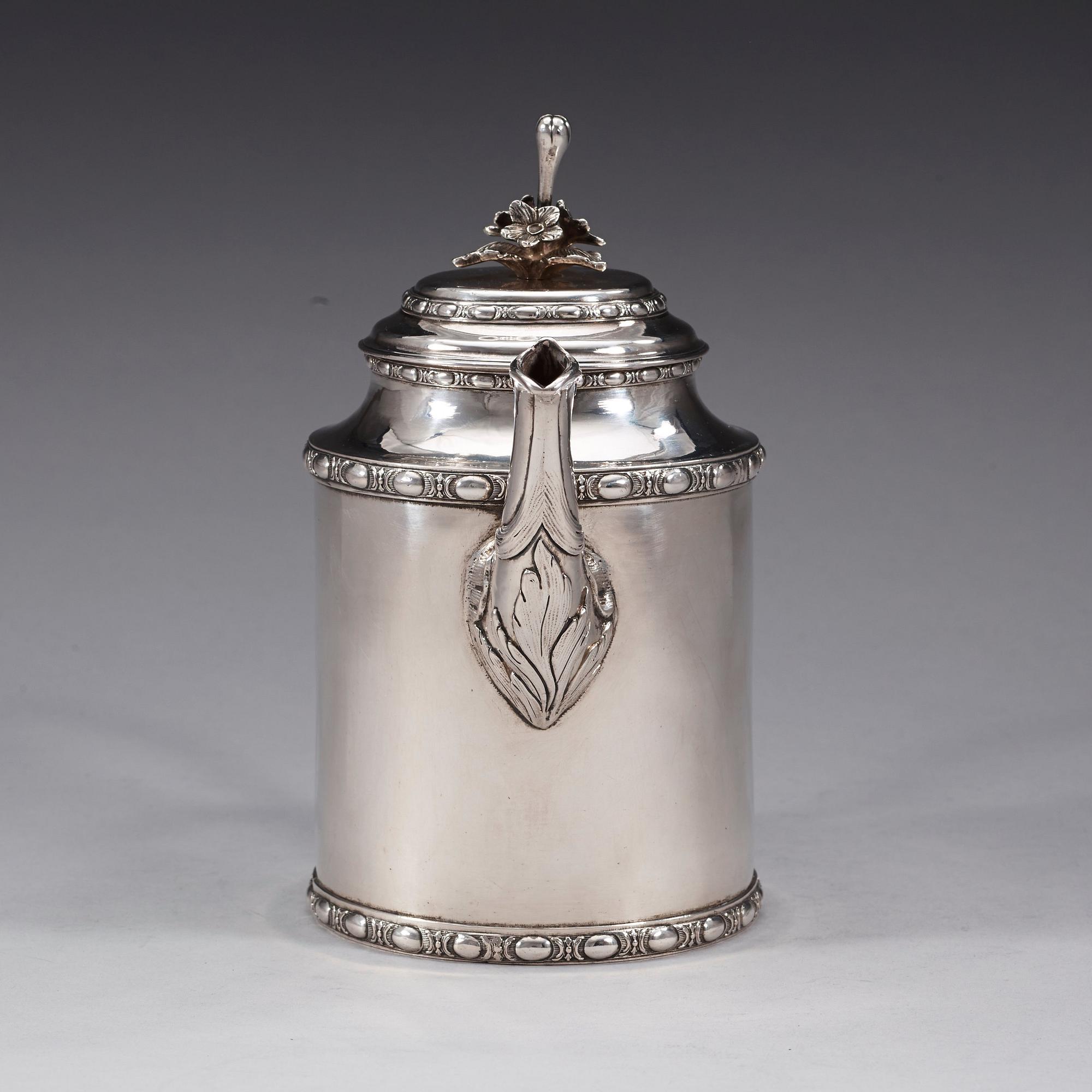 TEKANNA, av Carl Fredrik Borgström, Åbo 1780. Gustaviansk.