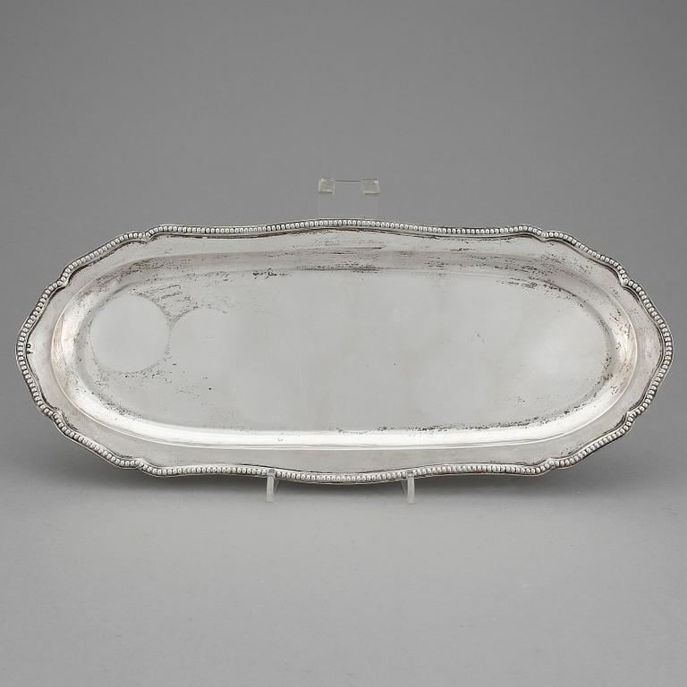 BRICKA, silver, Österrike-Ungern, 1867-1922. Vikt ca 445 gram.