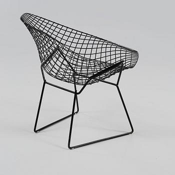 FÅTÖLJ, "Diamond chair", Harry Bertoia, 1900-talets tredje kvartal.