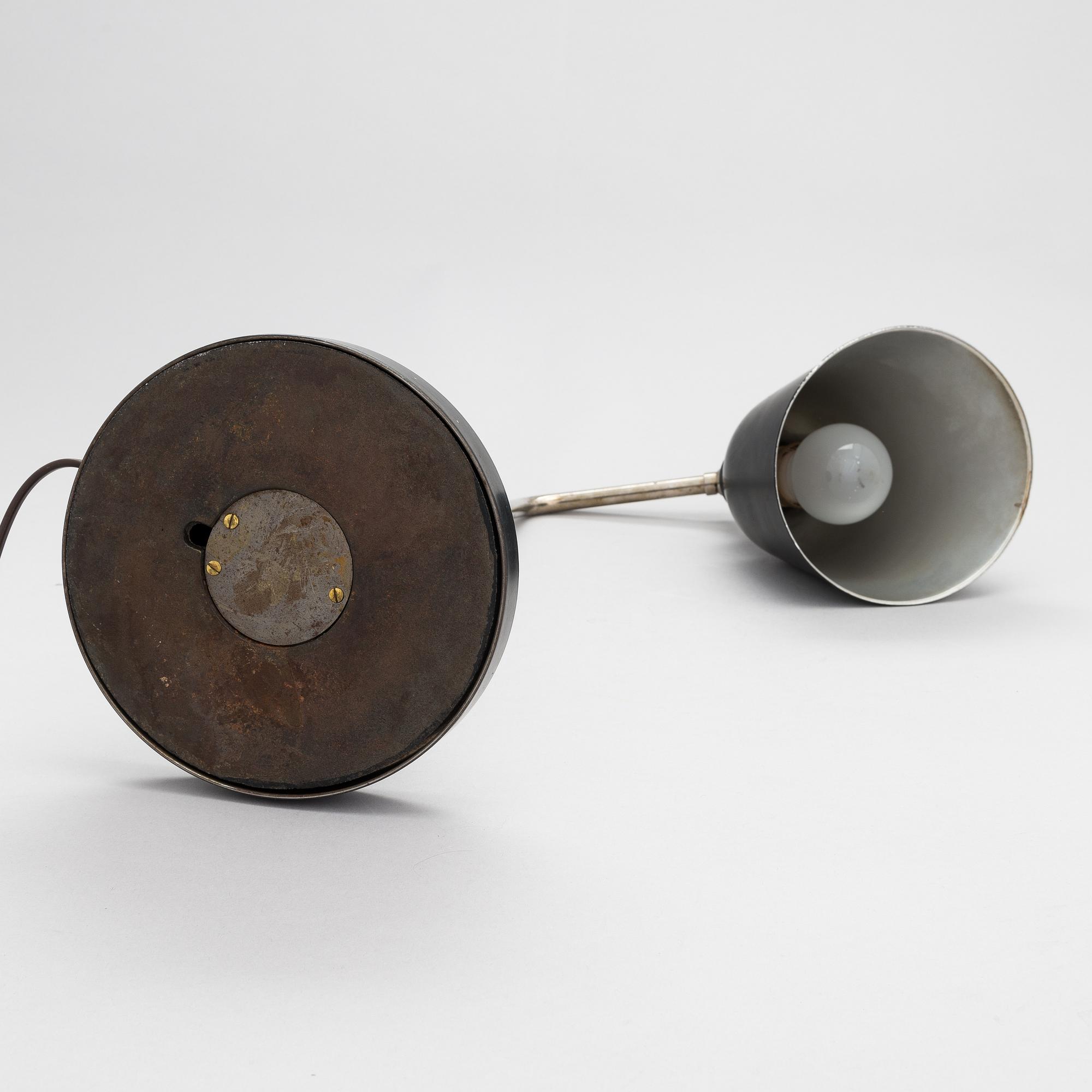 Christian Dell, A 1930's 'Goethe' table lamp for Bünte & Remmler.