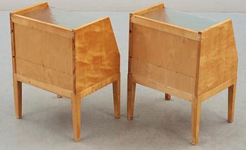 NATTDUKSBORD, ett par, 1940-tal.