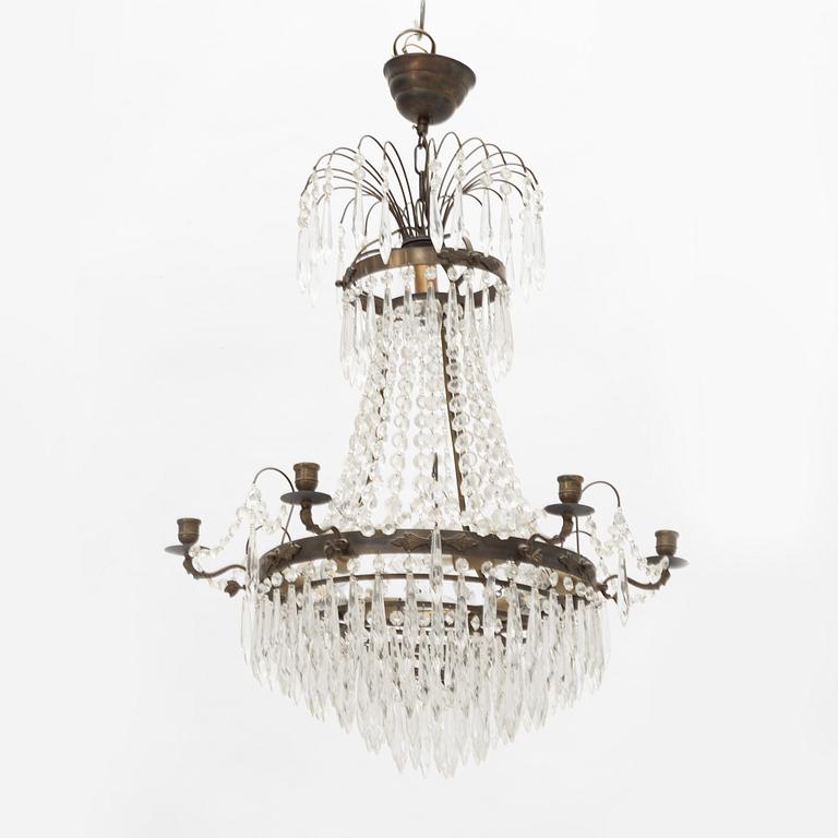 Ljuskrona, gustaviansk stil, 1900-tal.