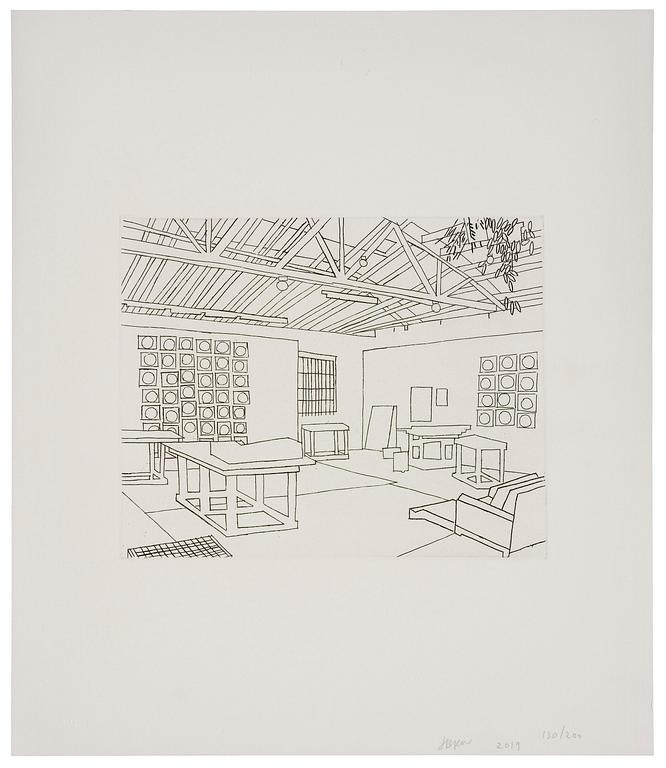 Jonas Wood, "Bball Studio".