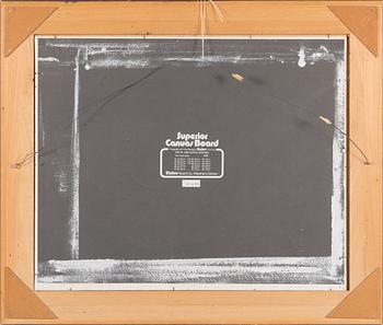 Armas Hursti, öljy leylle, signeerattu ja päivätty -80.