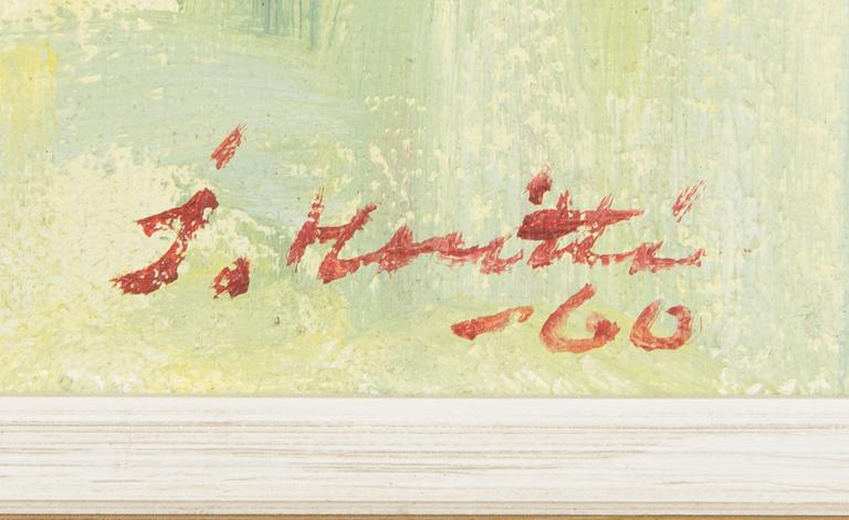 Ilmari Huitti, oil on canvas, signed and dated -60.