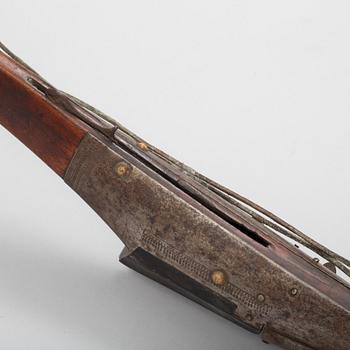 A 19th century musket, probably from the Ottoman Empire.