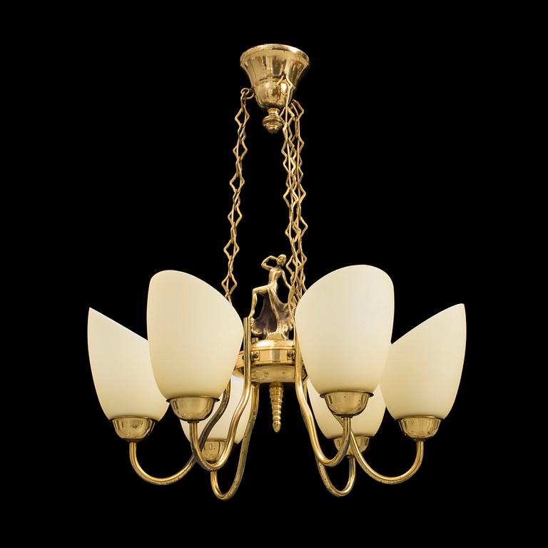 A mid 20th century ceiling lamp.