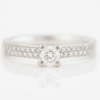 Georg Jensen, ring, "Magic", 18K white gold with brilliant-cut diamonds.