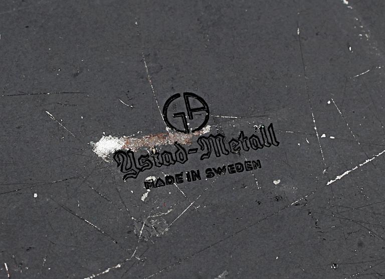 LJUSSTAKE, Ystad Metall, Gunnar Ander. 1900-talets mitt.