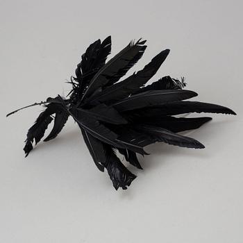 ANN DEMEULEMEESTER, headdress.