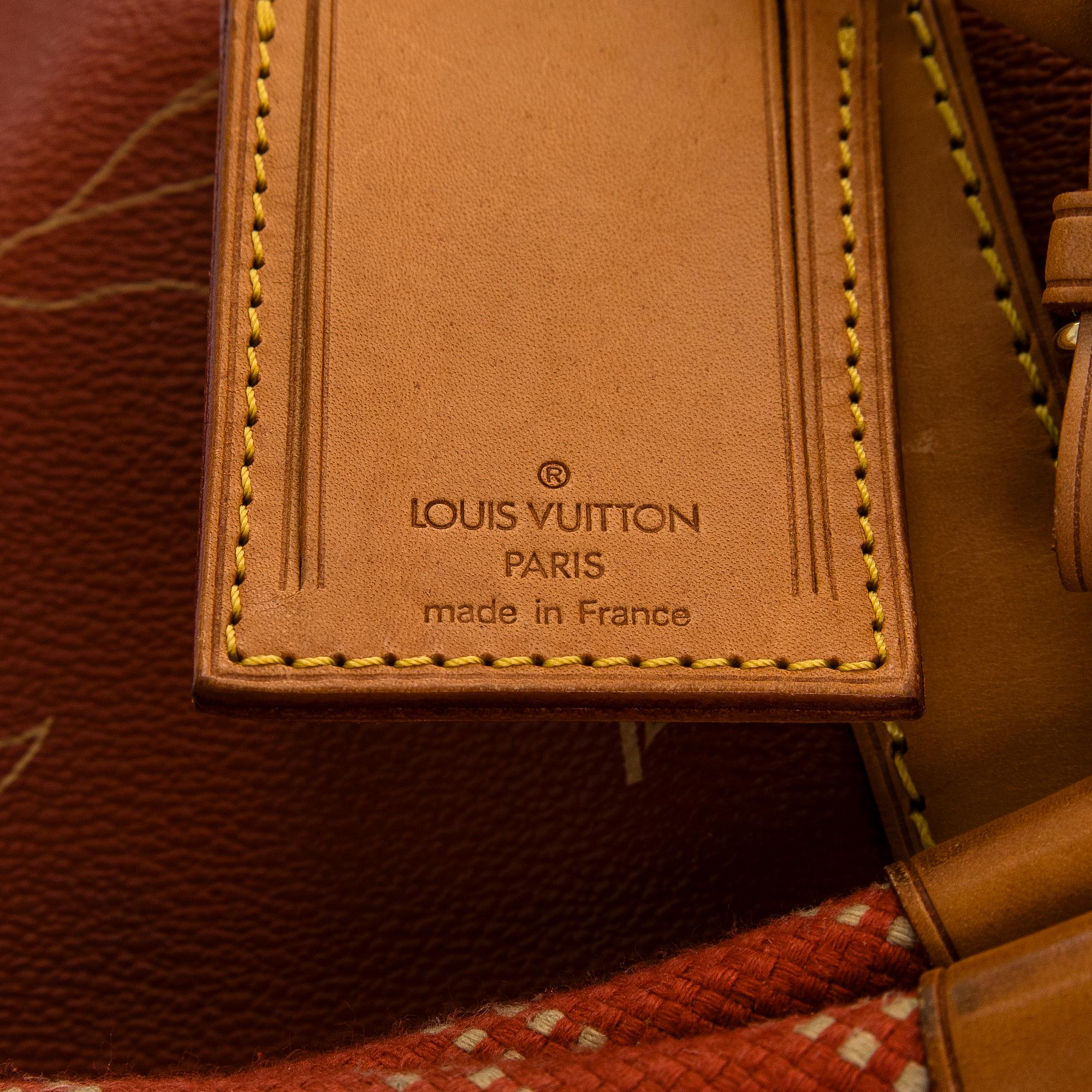 Louis Vuitton, a 'LV America's Cup Canvas Boston Bag' bag.