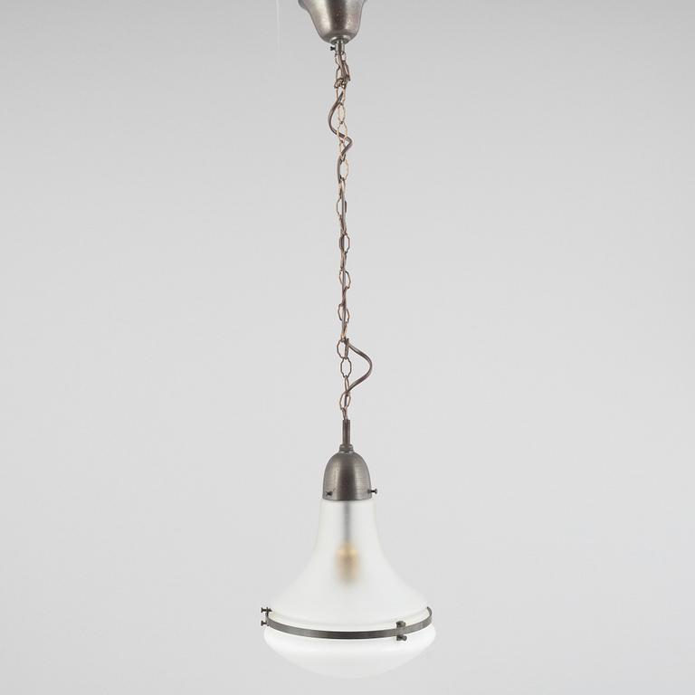 Peter Behrens, a "Luzette" ceiling lamp, AEG, first half of thed 20th century.