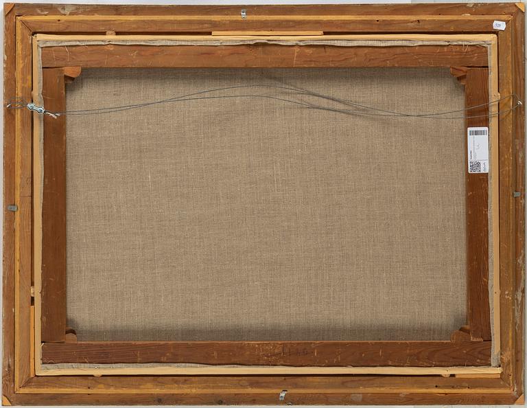 JOSEFINA HOLMLUND, oil on canvas, signed and dated 1881.