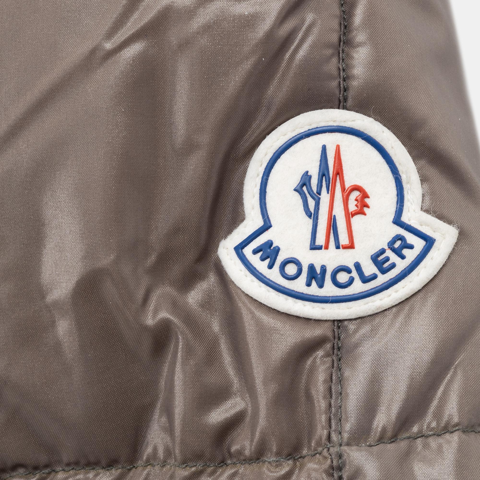 Moncler, a down jacket, size 4.