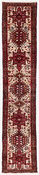 A Hamadan runner, c. 345 x 68 cm.