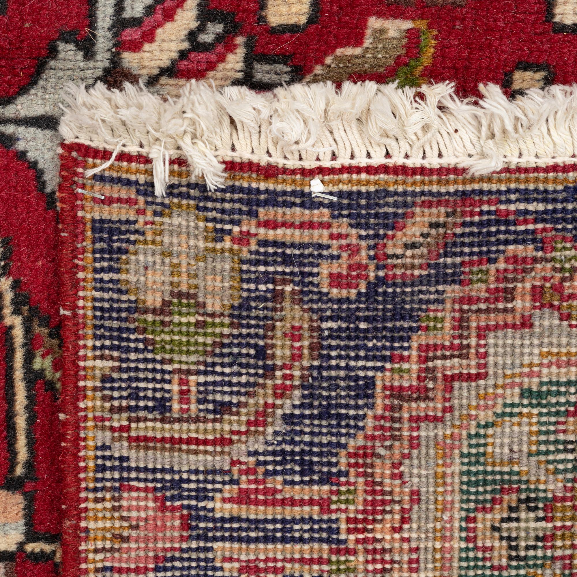A carpet, Tabriz, 372 x 270 cm.