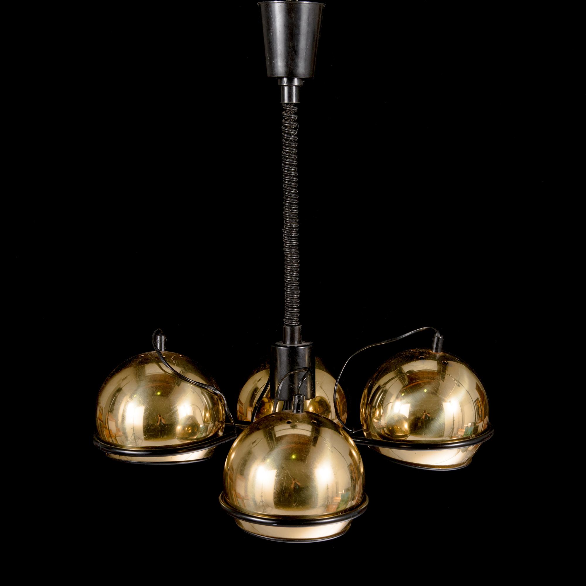 A 1970s pendant ceiling light, "Polaris", Aris, Arisuo Oy, Finland.