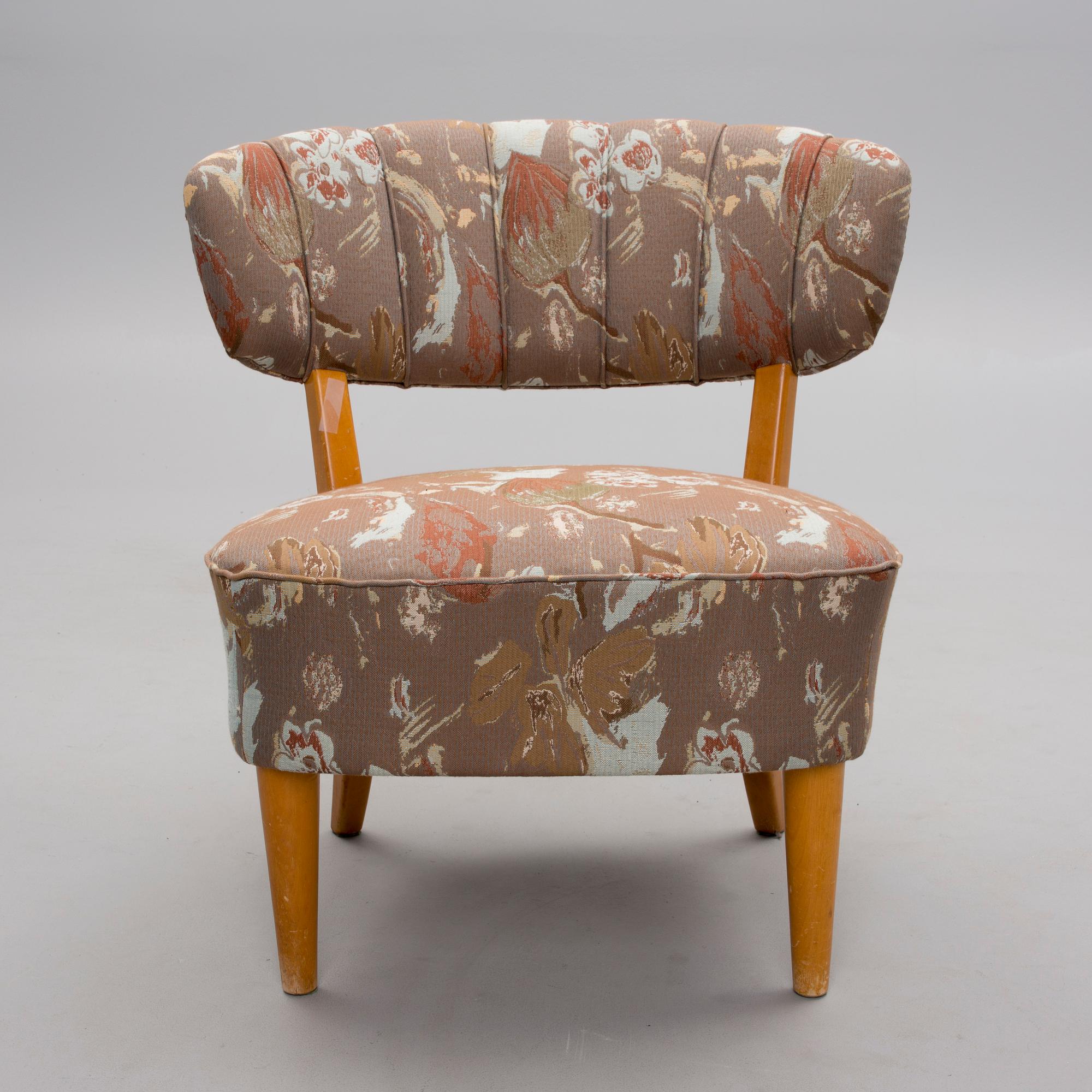 FÅTÖLJ, Lisa-Johansson-Pape, Keravan Puusepät, 1940-luku.