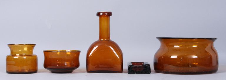 PARTI GLAS, fem delar, Erik Höglund.