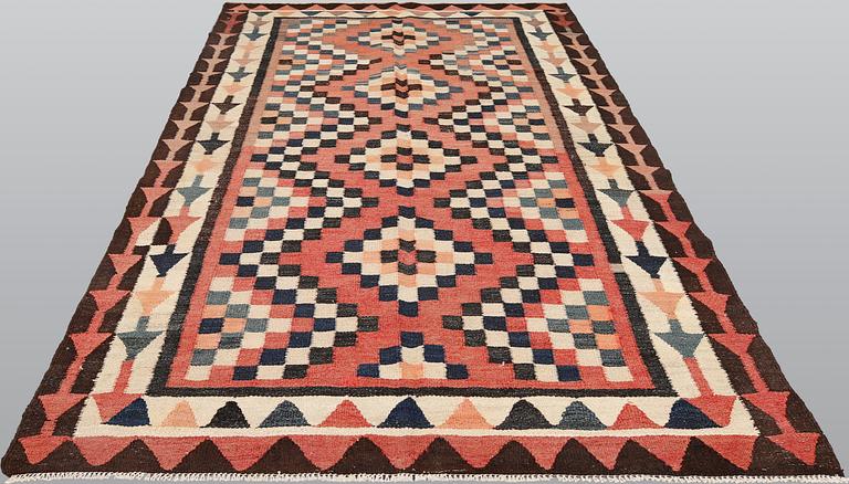 Rug, Nomad kilim, approximately 288 x 163 cm.