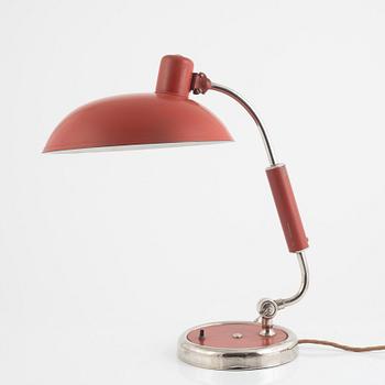 Christian Dell, bordslampa, modell 6632,Kaiser Idell, 1930-tal.