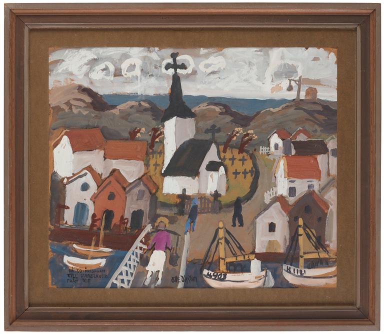 Olle Olsson-Hagalund, Motiv från Gullholmen.