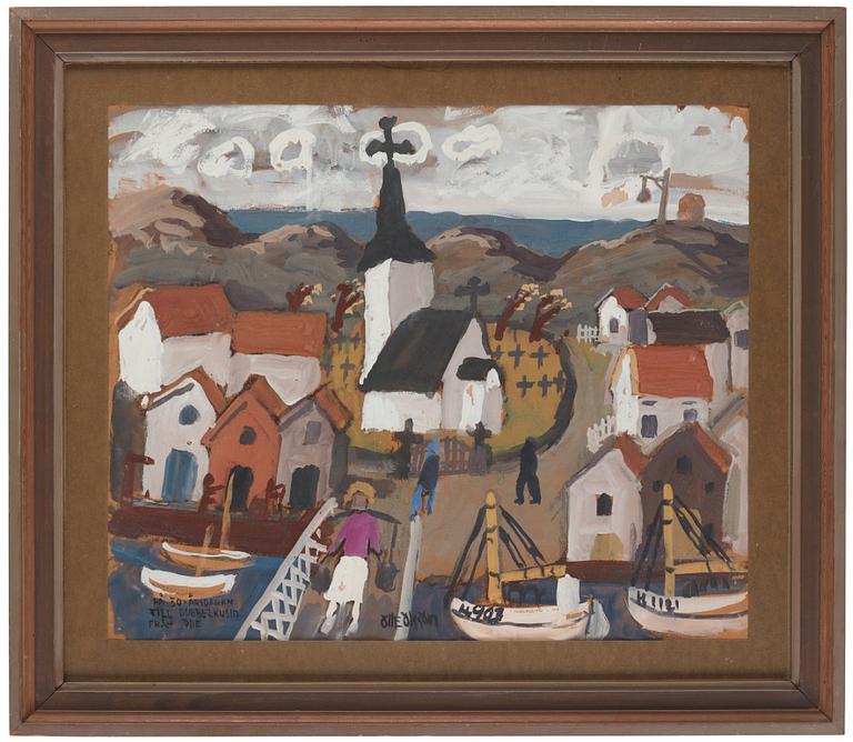 Olle Olsson-Hagalund, Motif from Gullholmen.